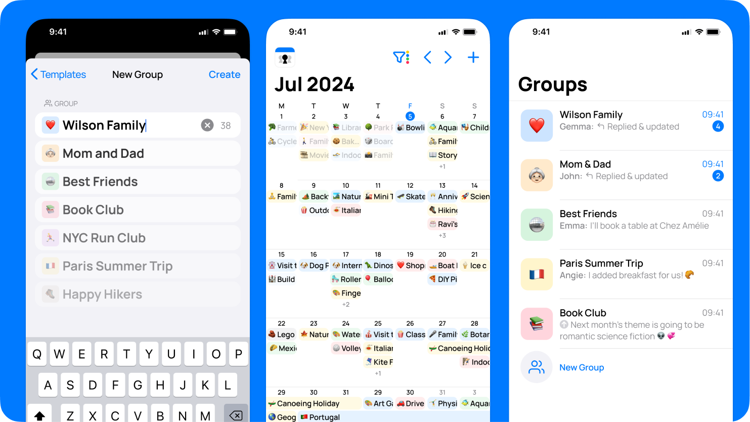 The best group calendar app