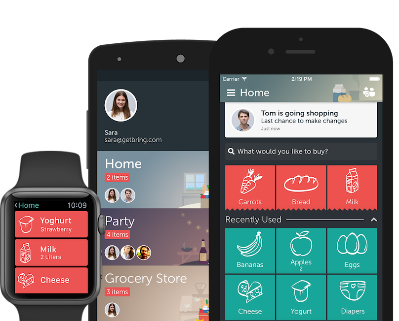 The Bring! app