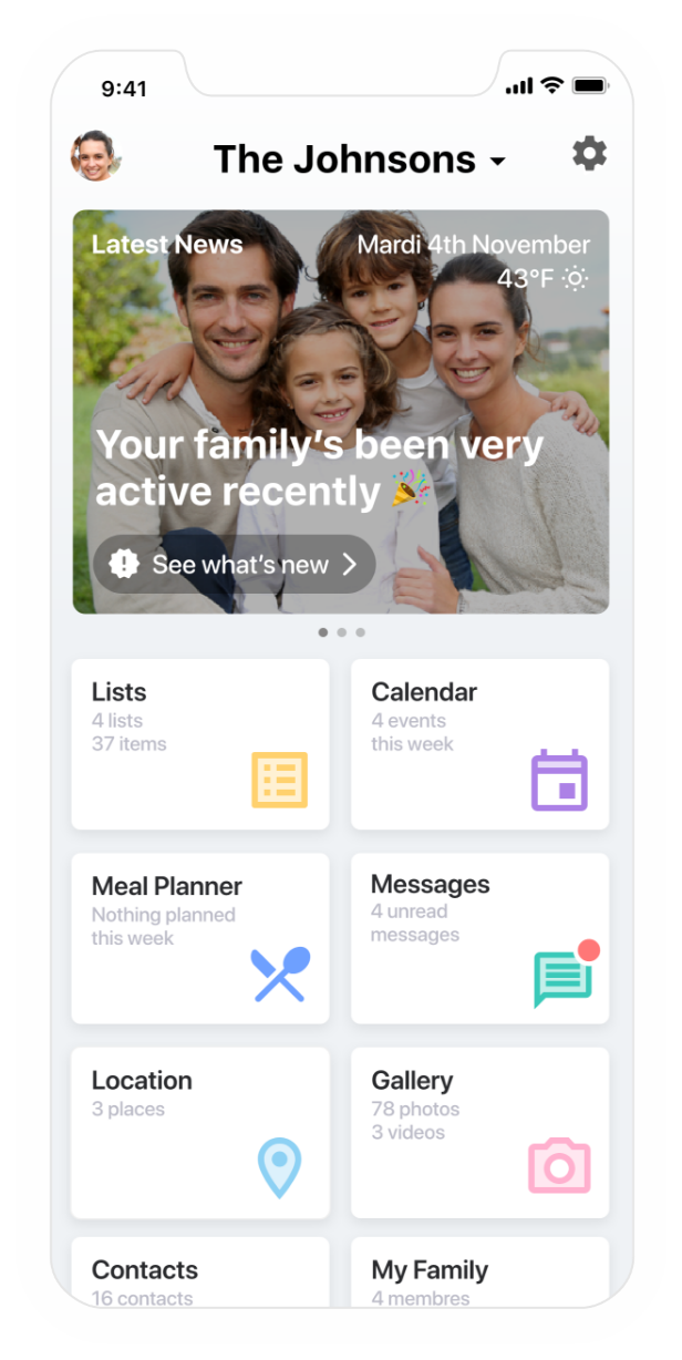 Family Wall Family Calendar App