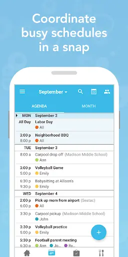 Cozi Family Organization Calendar App