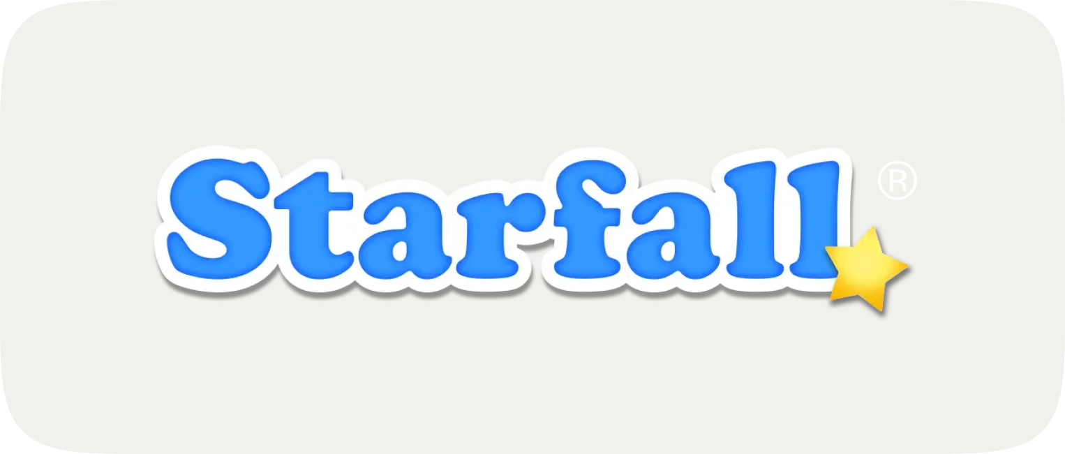 The Starfall learning calendar