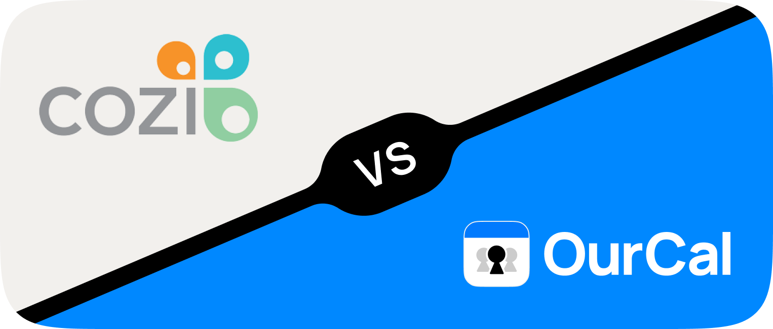 OurCal compared with Cozi